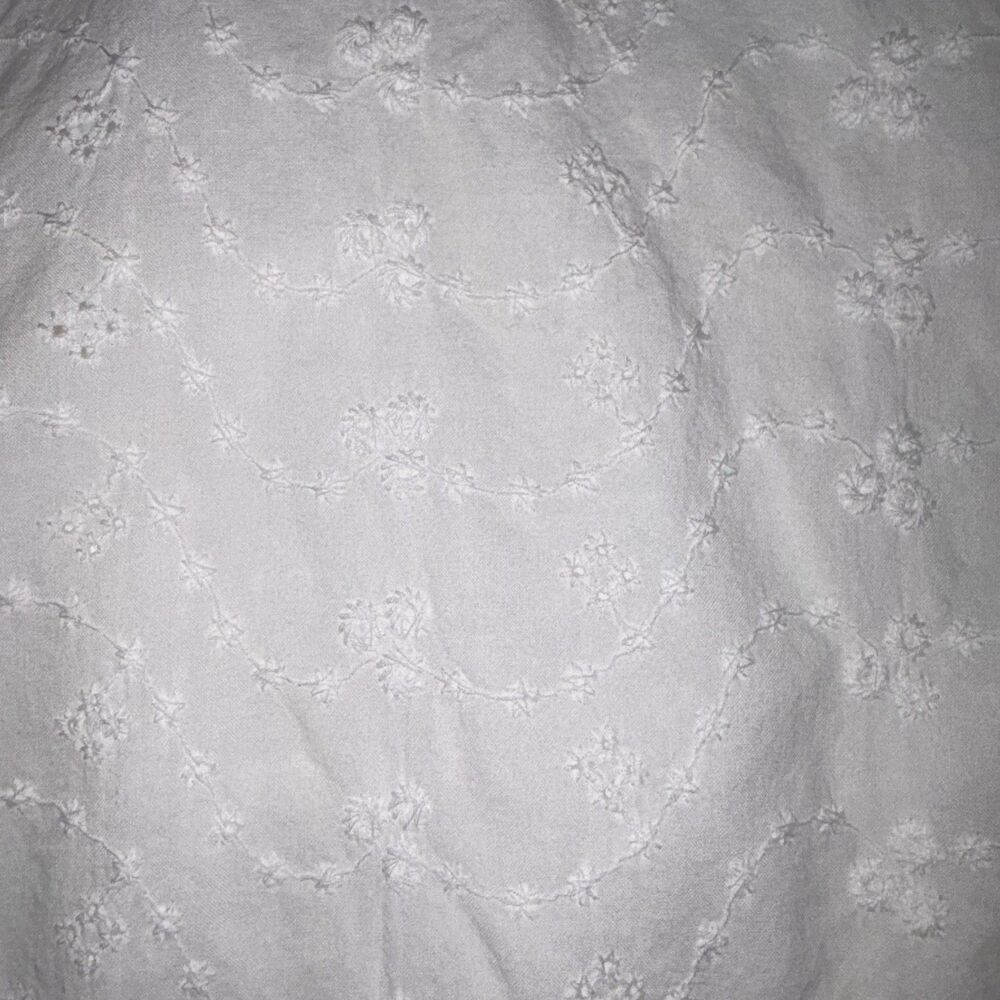 Ralph Lauren White Eyelet Drawstring Coverup Top … - image 4